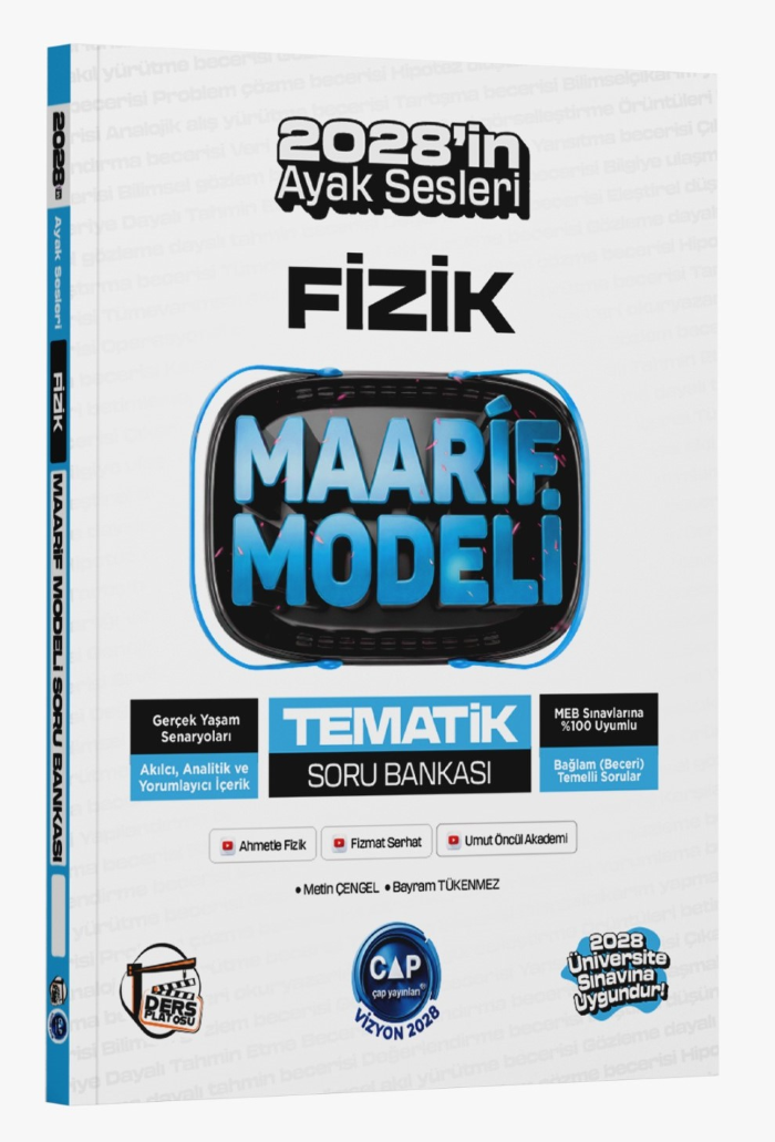 ÇAP ÜNİHAZ. MAARİF TEMATİK S.B. FİZİK - 2026